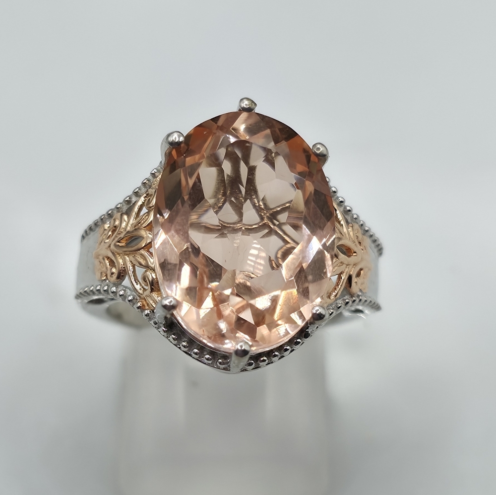 NWOT Karis Morganique Quartz  Solitaire Ring